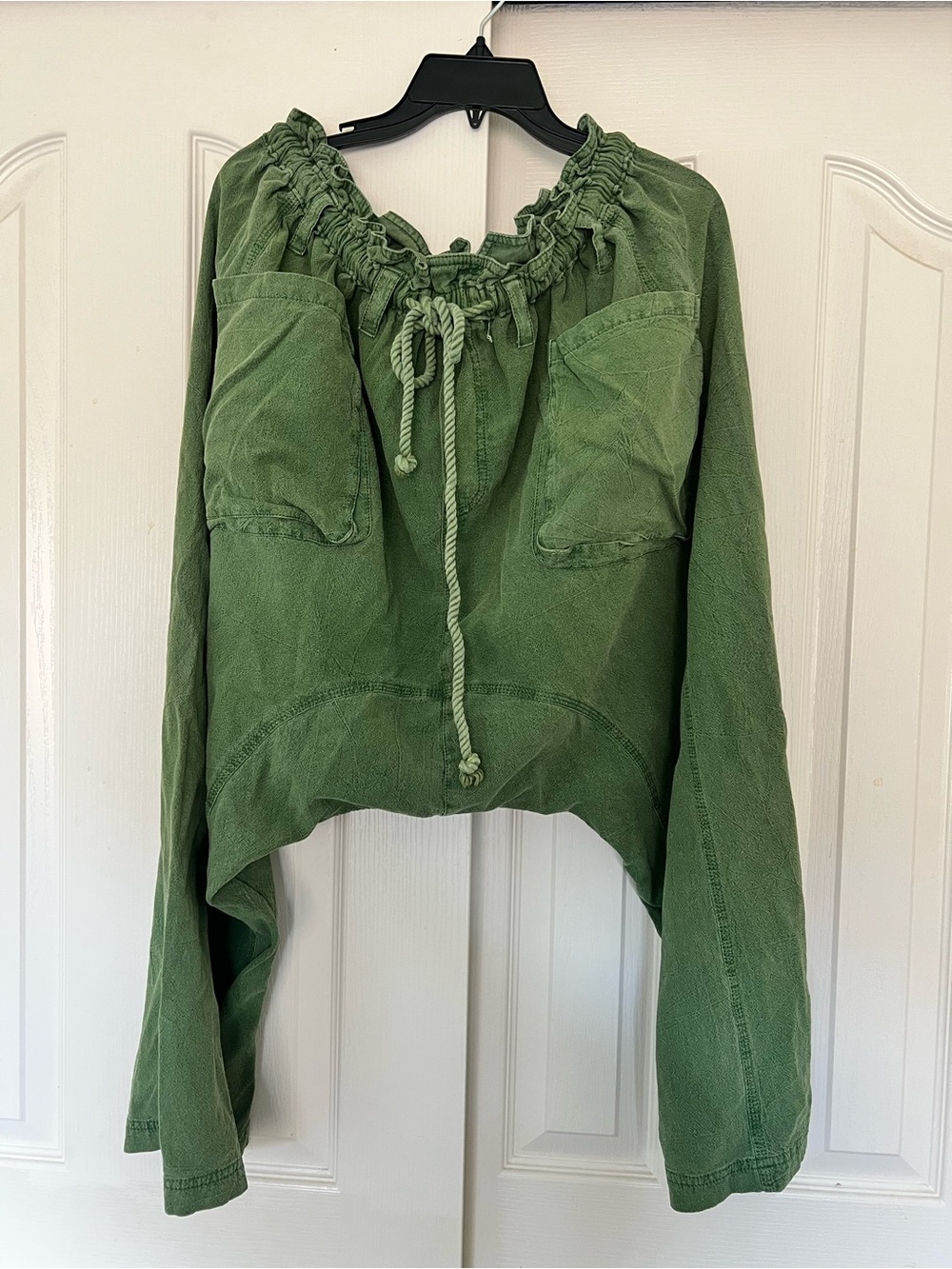 Free People Olive Green Joggers